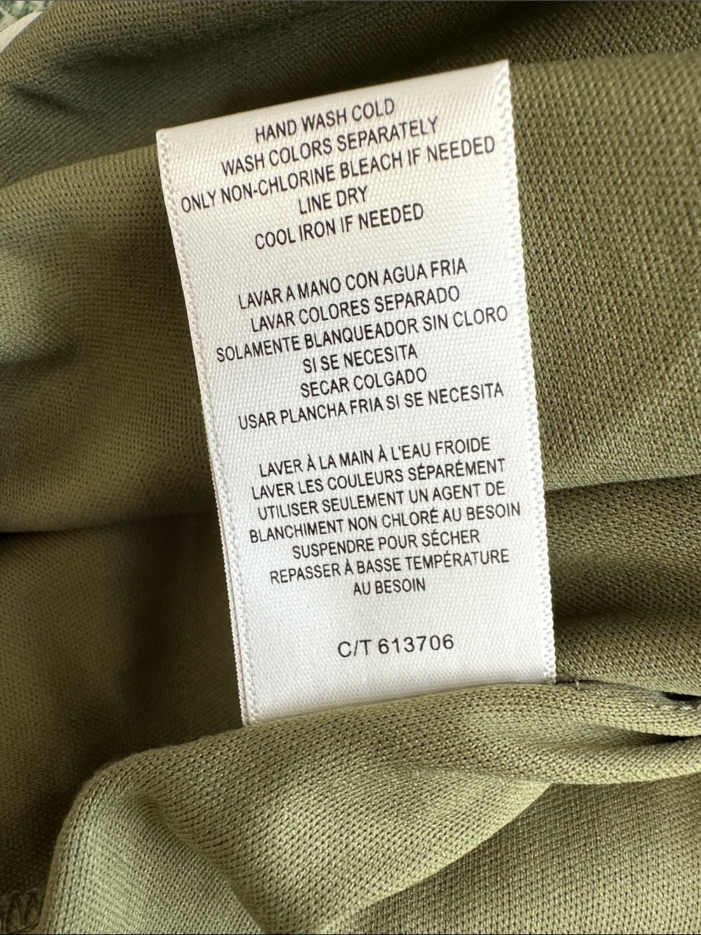 NWT Taylor Green Toile V-Neck Tiered Maxi Dress Size 10 - Picture 16 of 16